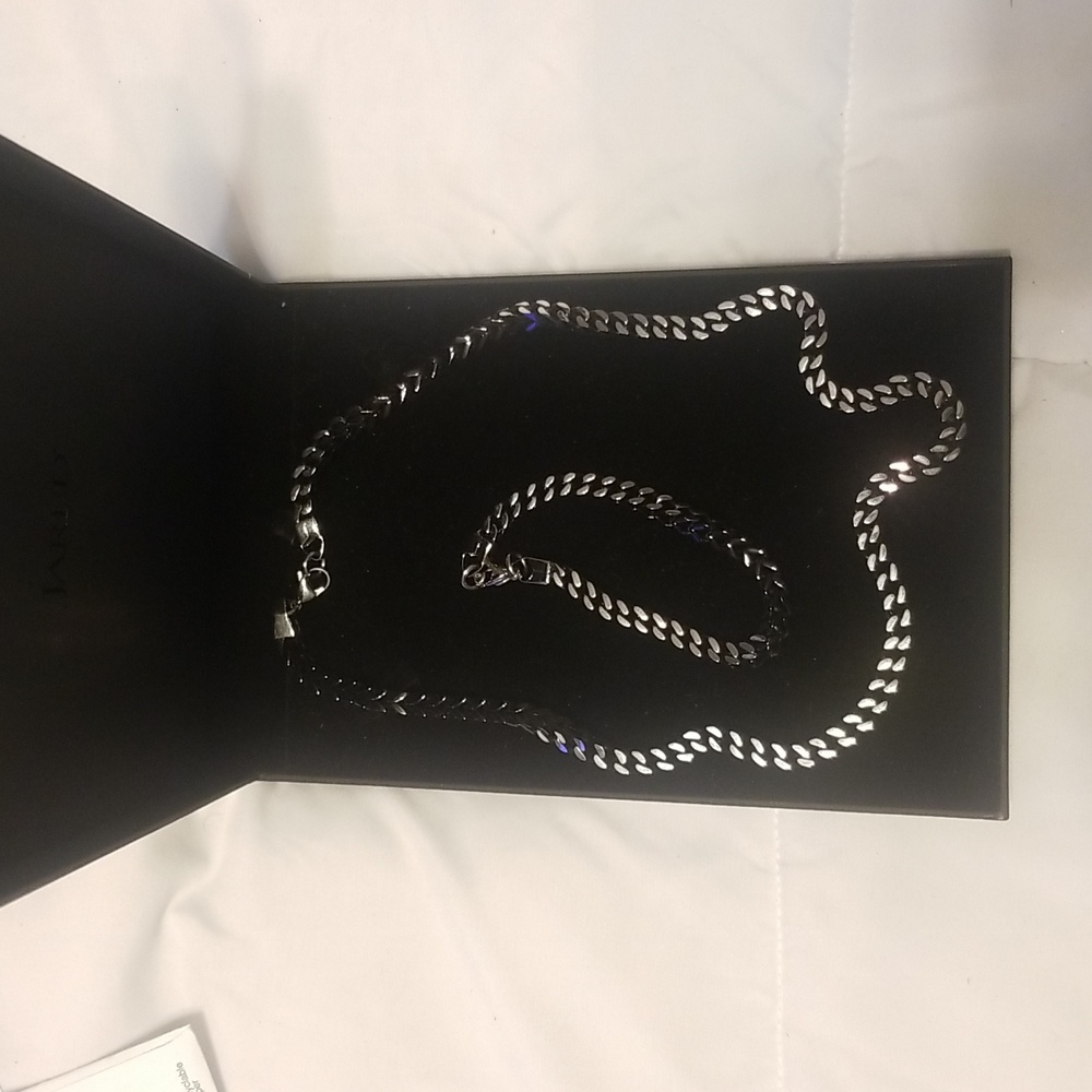 Mens necklace and bracelet set